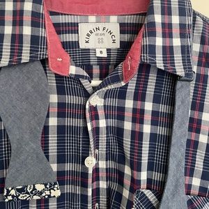 Kirrin Finch dress shirt with co-ordinating bow tie included